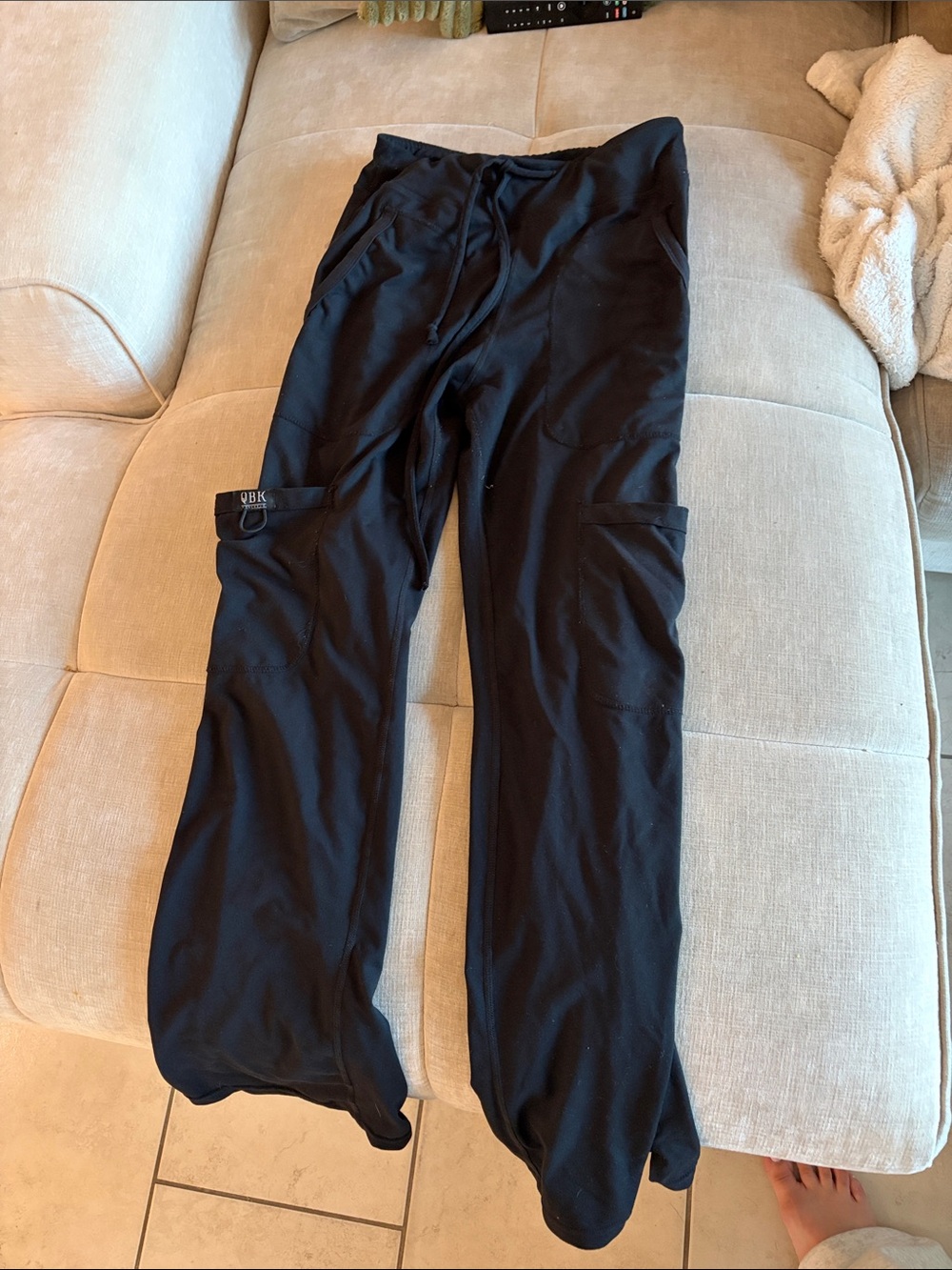 QBK Yoga Scrub cargo Pants